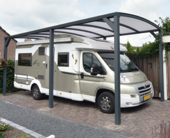 gebogen carport