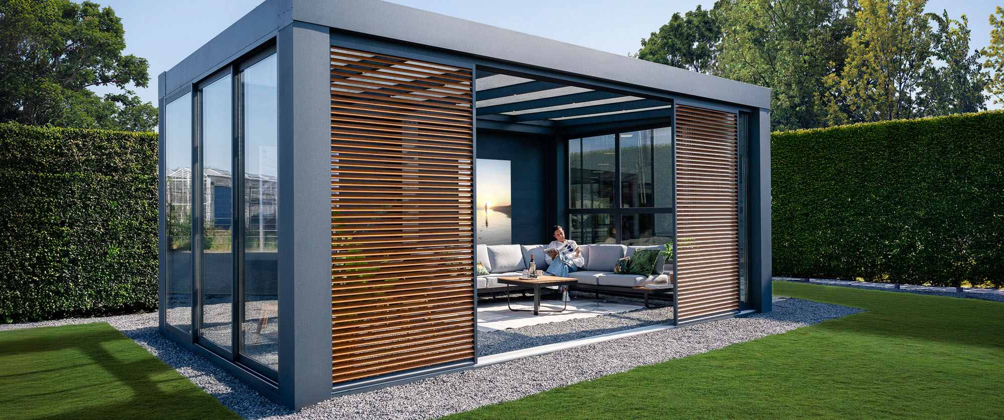 Lamellen schuifwanden