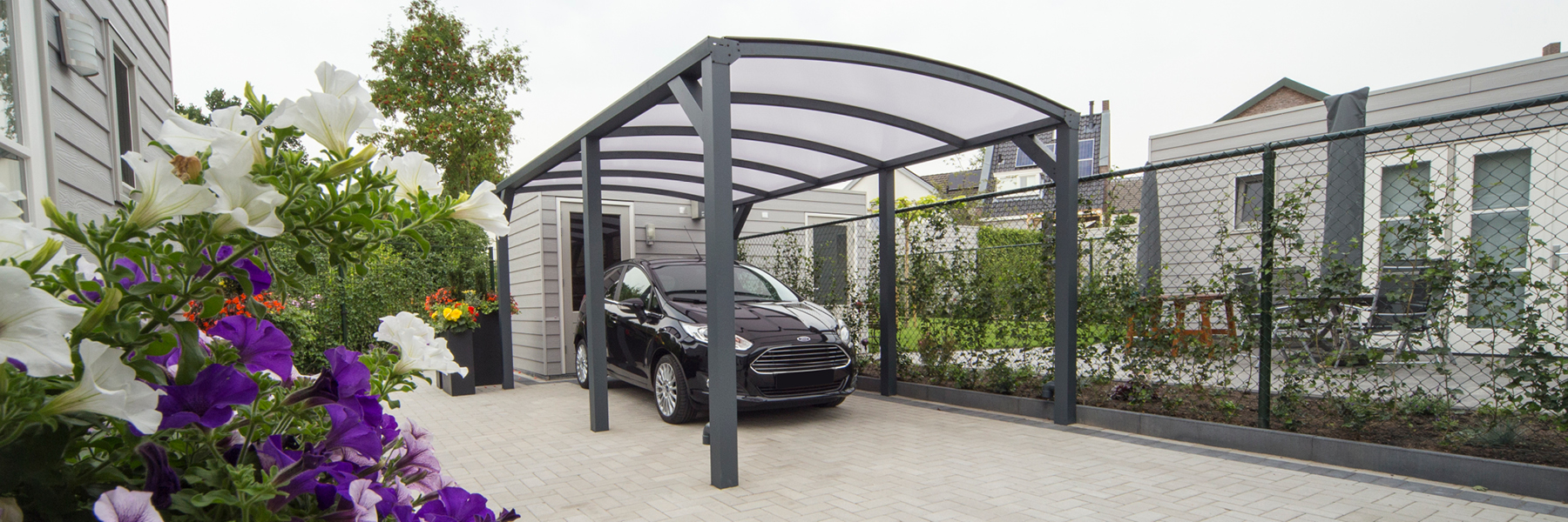 Carports Gebogen