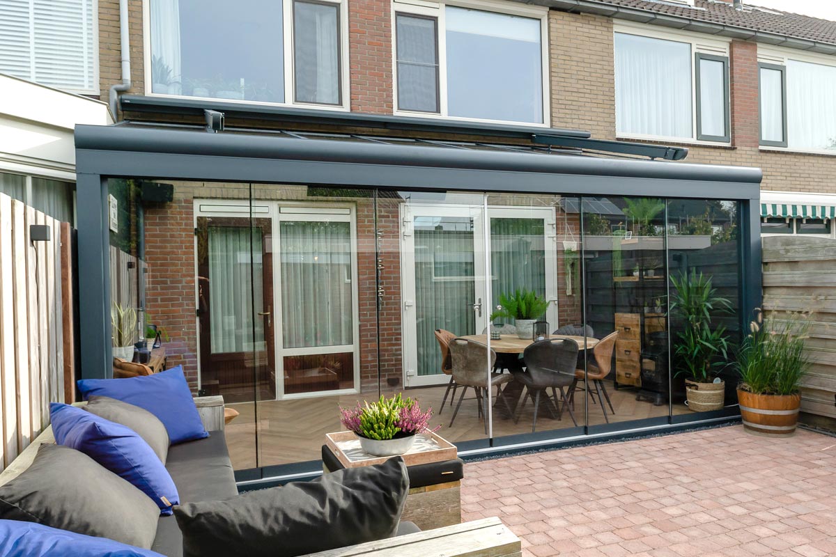 Tuinkamer van glas