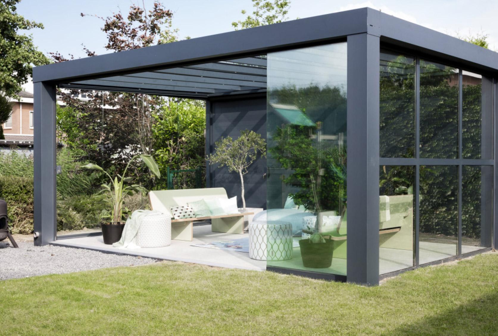 Vrijstaande tuinkamer